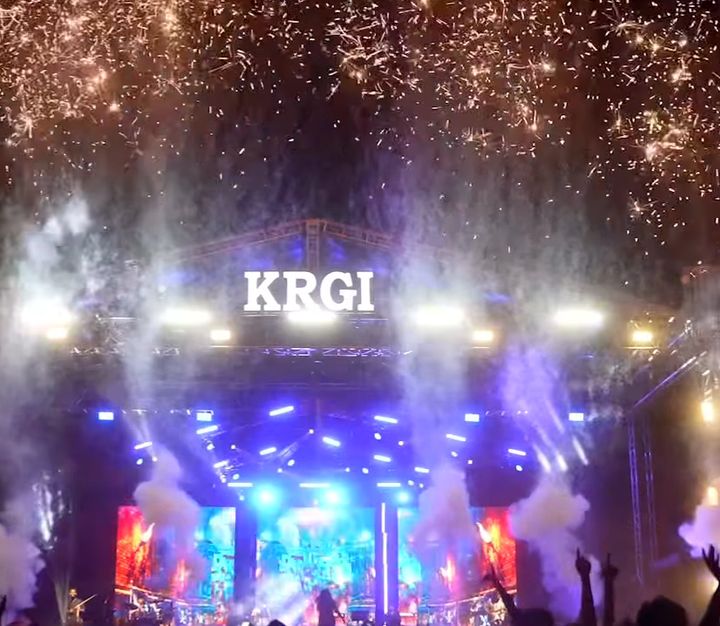 Fireworks over the KRazia ’26 stage